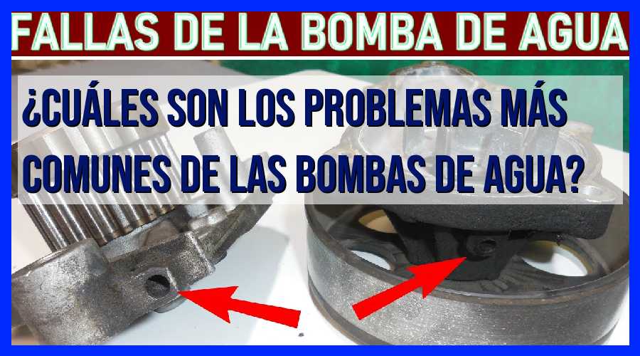 ¡Descubre los 5 Problemas Más Comunes de las Bombas de Agua!
